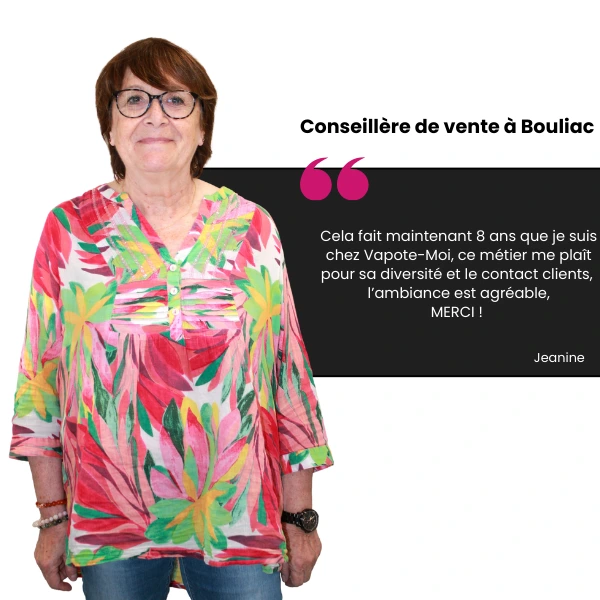 Jeanine vendeuse